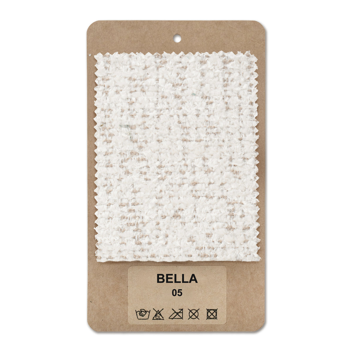 Fabric sample Bella Porcelain Beige (BELLA 05)