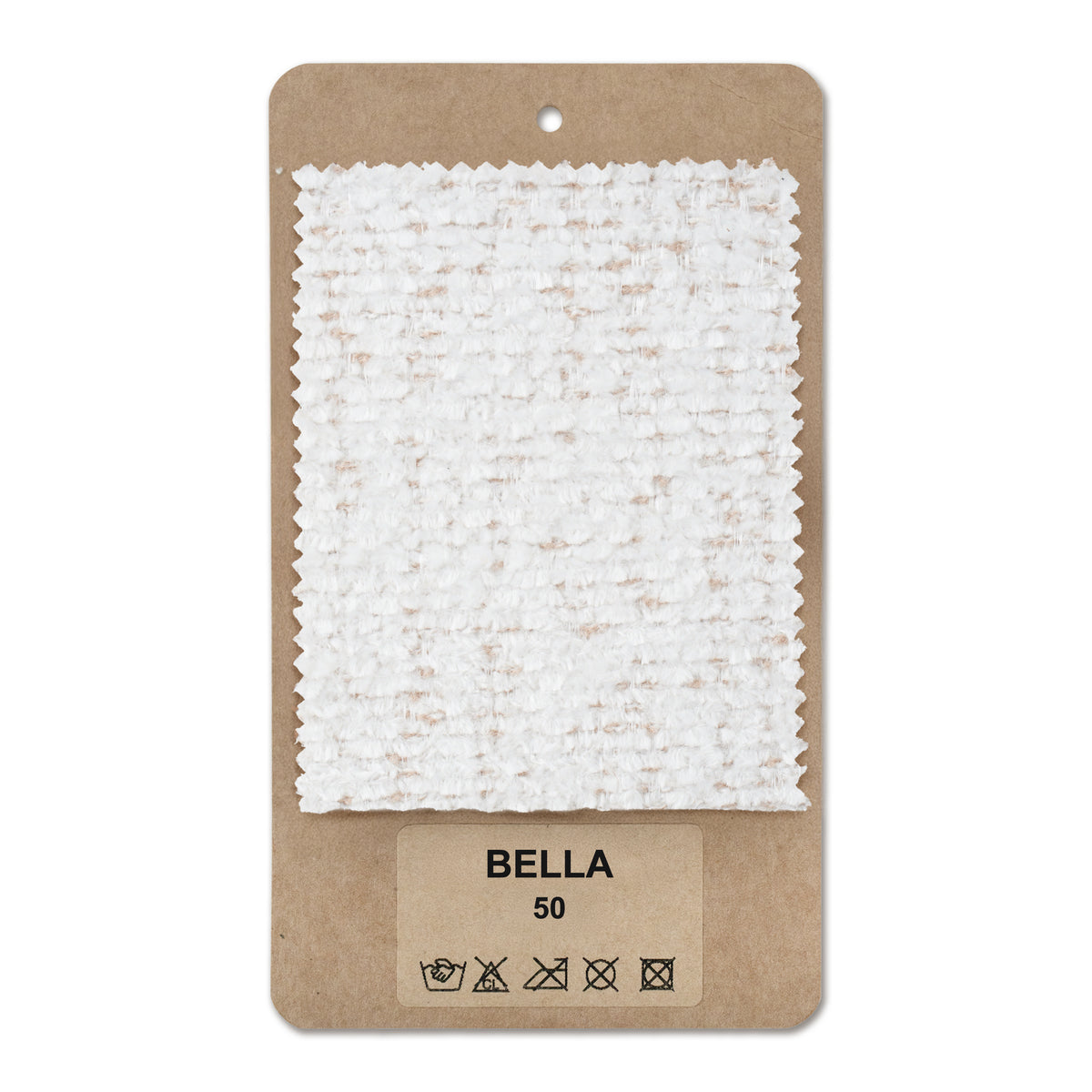 Fabric sample BellaCream Parchment (BELLA 50)
