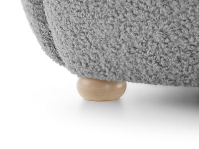 Fotel Tedi 88 cm do relaksu w stylu skandynawskim – zdjęcie 7