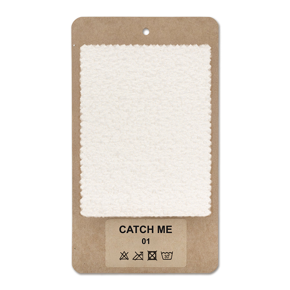 Fabric sample CATCH ME Milky Mist (CATCH ME 01)