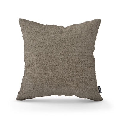 Lamb Decorative Cushion 45x45 cm, Scandinavian and Japandi Style, Coral Fabric – Ashen Linen (CORAL 50)