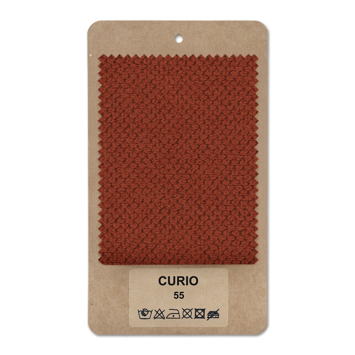 Fabric sample CURIO Brick Flame (CURIO 55)