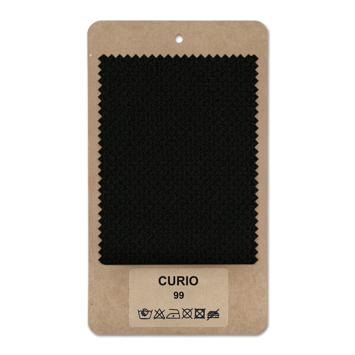 Fabric sample CURIO Black Void (CURIO 99)