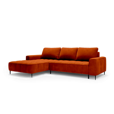 Francessco Corner Sofa with Bedding Storage 280 cm, Elegant Style – right-hand version