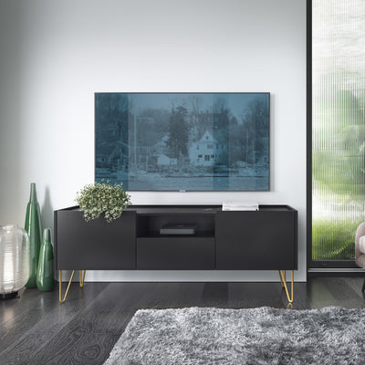 Meuble TV Ballada 144x55 de style glamour - photo 2