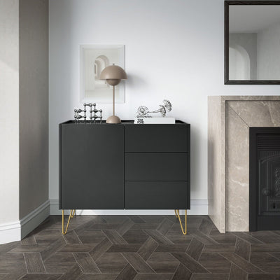 Komoda Ballada 97x83 w stylu glamour – zdjęcie 2