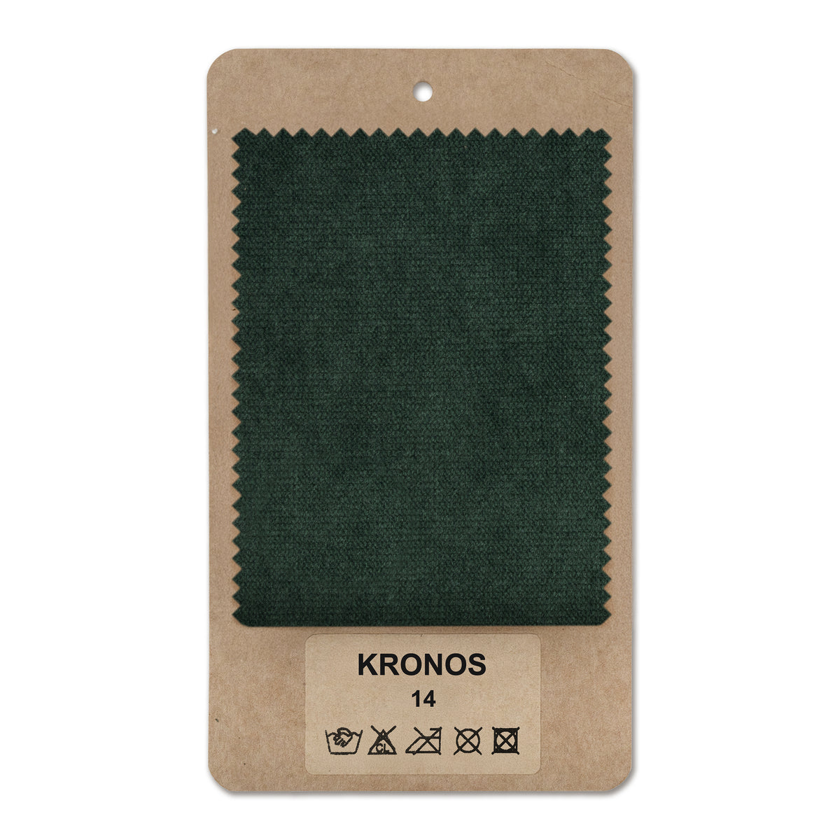 Fabric sample KRONOS Dark Eucalyptus (KRONOS 14)
