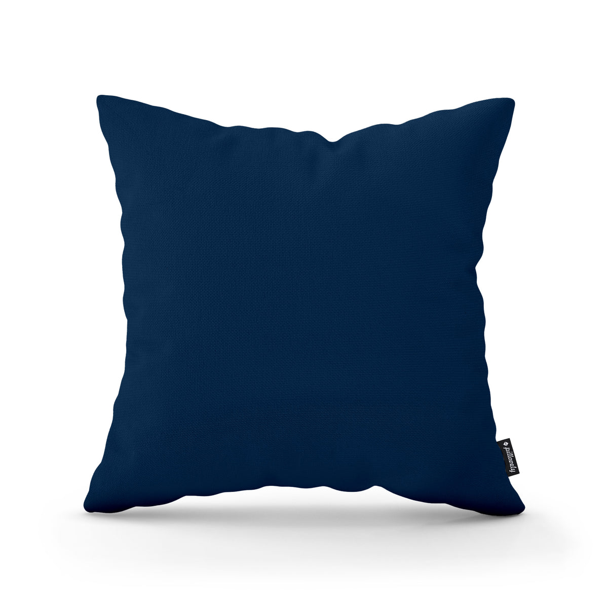 Smooth Decorative Cushion 45x45 cm, Minimalist Style – Ink Night (KRONOS 09)