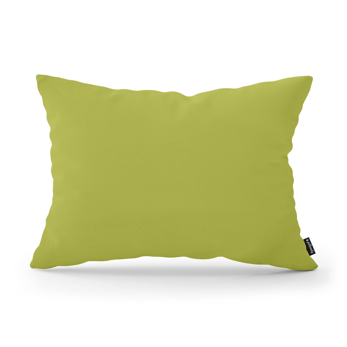 Smooth Decorative Cushion 40x55 cm, Modern and Scandinavian Style, Kronos Fabric – Olive Grain (KRONOS 16)