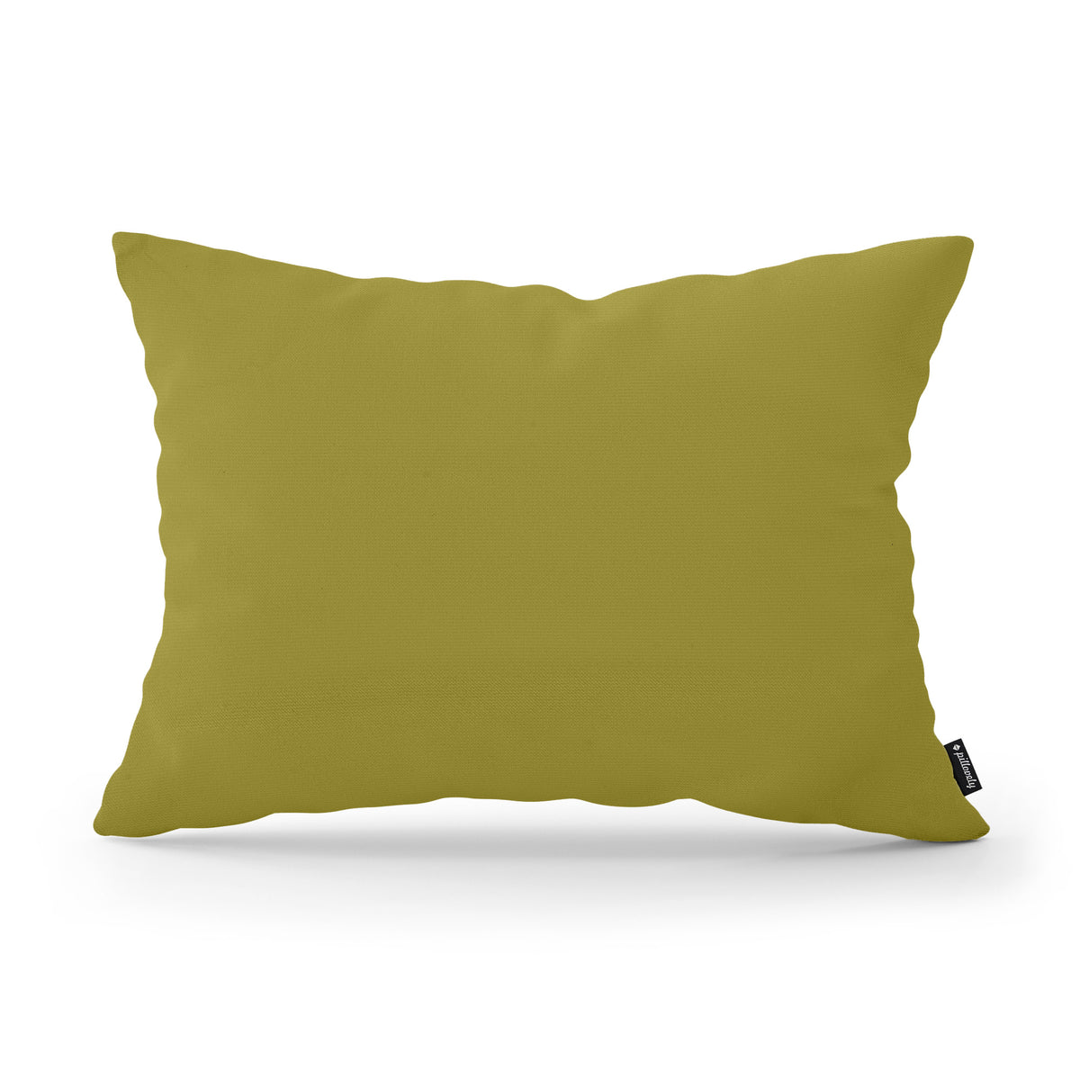 Smooth Decorative Cushion 40x55 cm, Modern and Scandinavian Style, Kronos Fabric – Golden Patina (KRONOS 17)