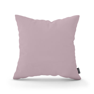 Smooth Decorative Cushion 45x45 cm, Minimalist Style – Rosy Mist (KRONOS 27)