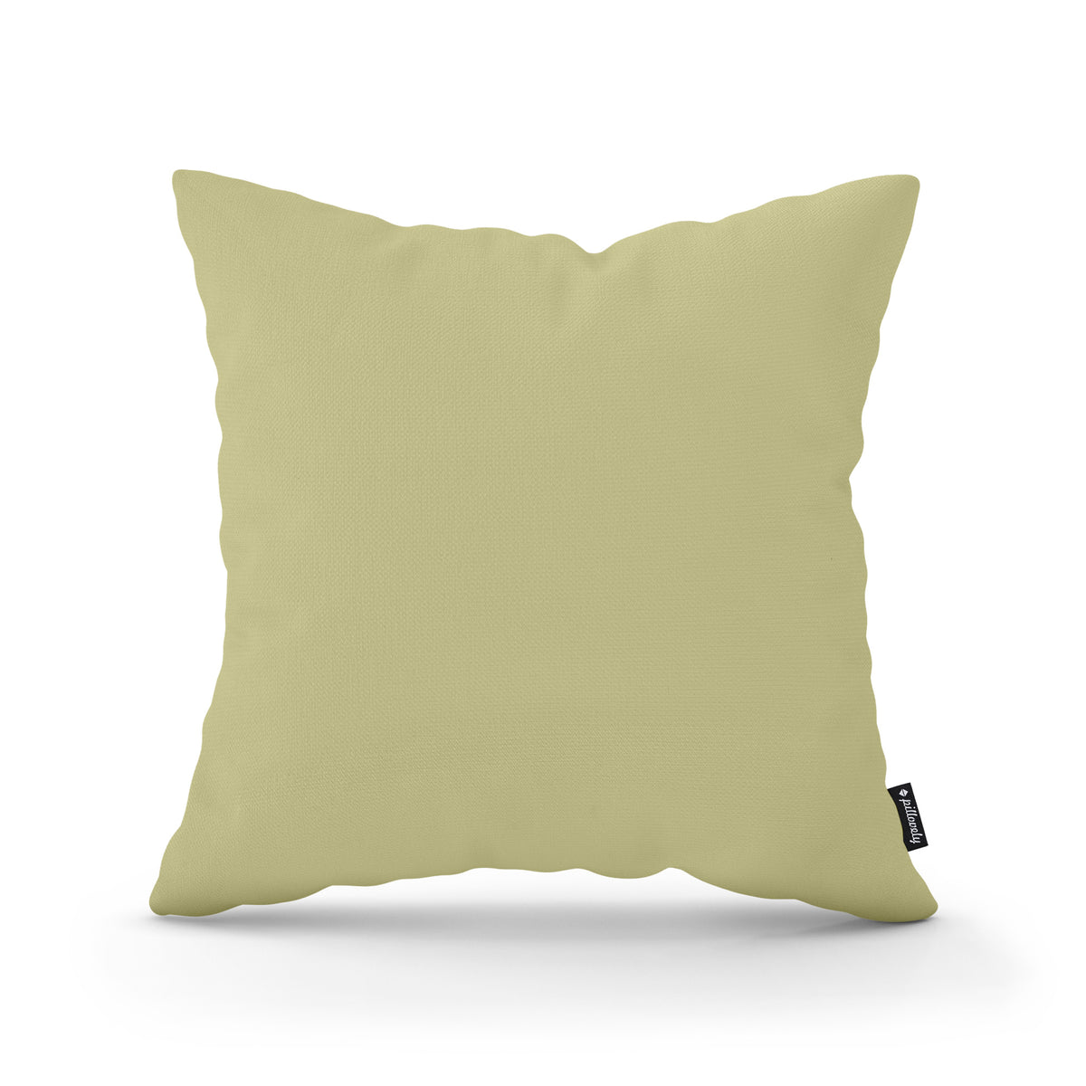 Smooth Decorative Cushion 45x45 cm, Minimalist Style – Beige Ash (KRONOS 44)