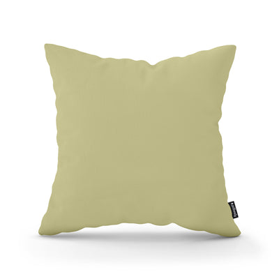 Smooth Decorative Cushion 45x45 cm, Minimalist Style – Beige Ash (KRONOS 44)