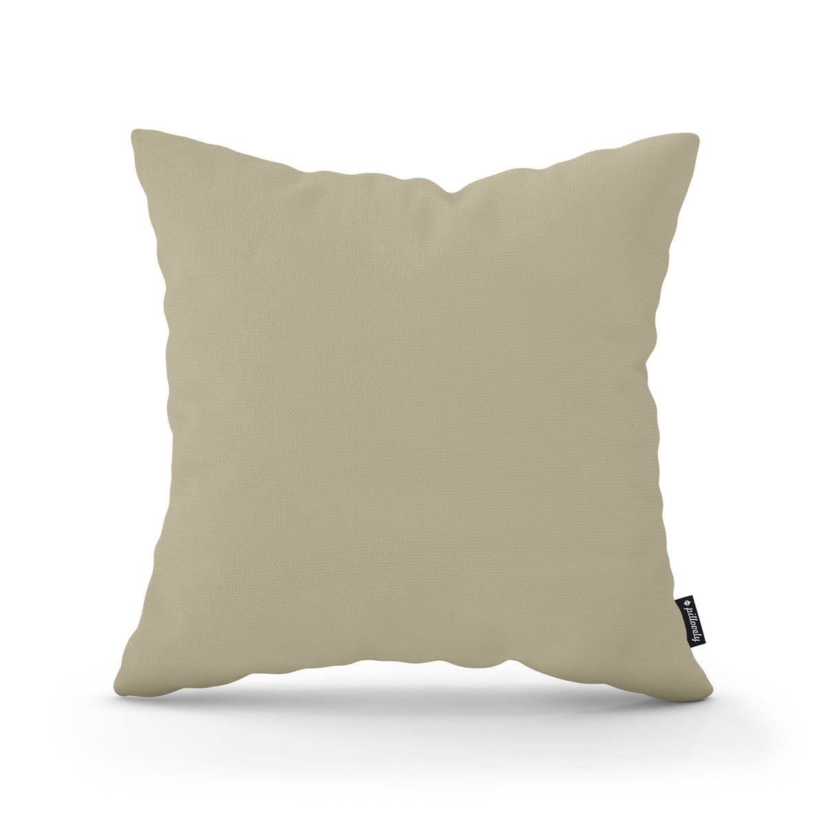 Smooth Decorative Cushion 45x45 cm, Minimalist Style – Pastel Taupe (KRONOS 45)