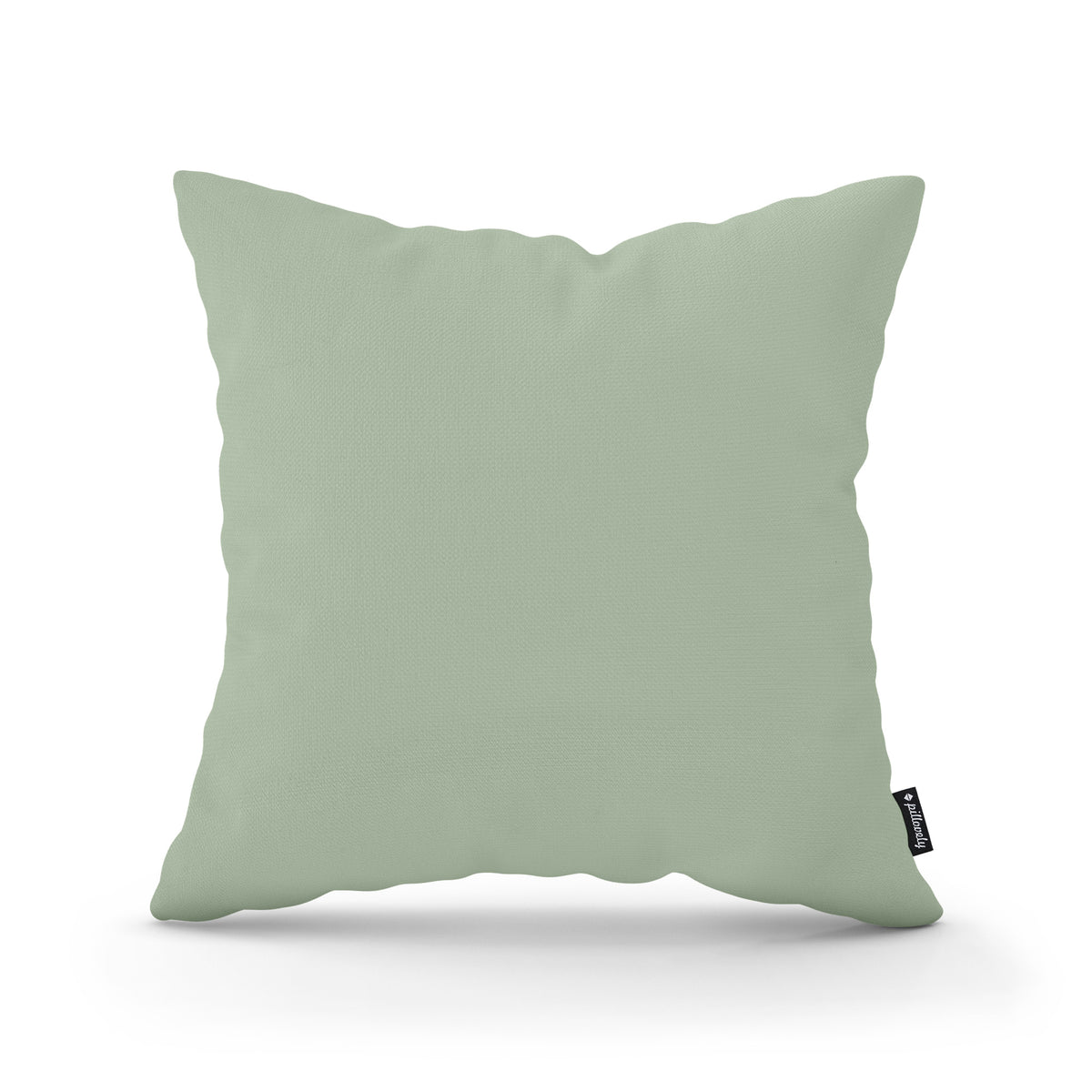Smooth Decorative Cushion 45x45 cm, Minimalist Style – Green Mist (KRONOS 47)