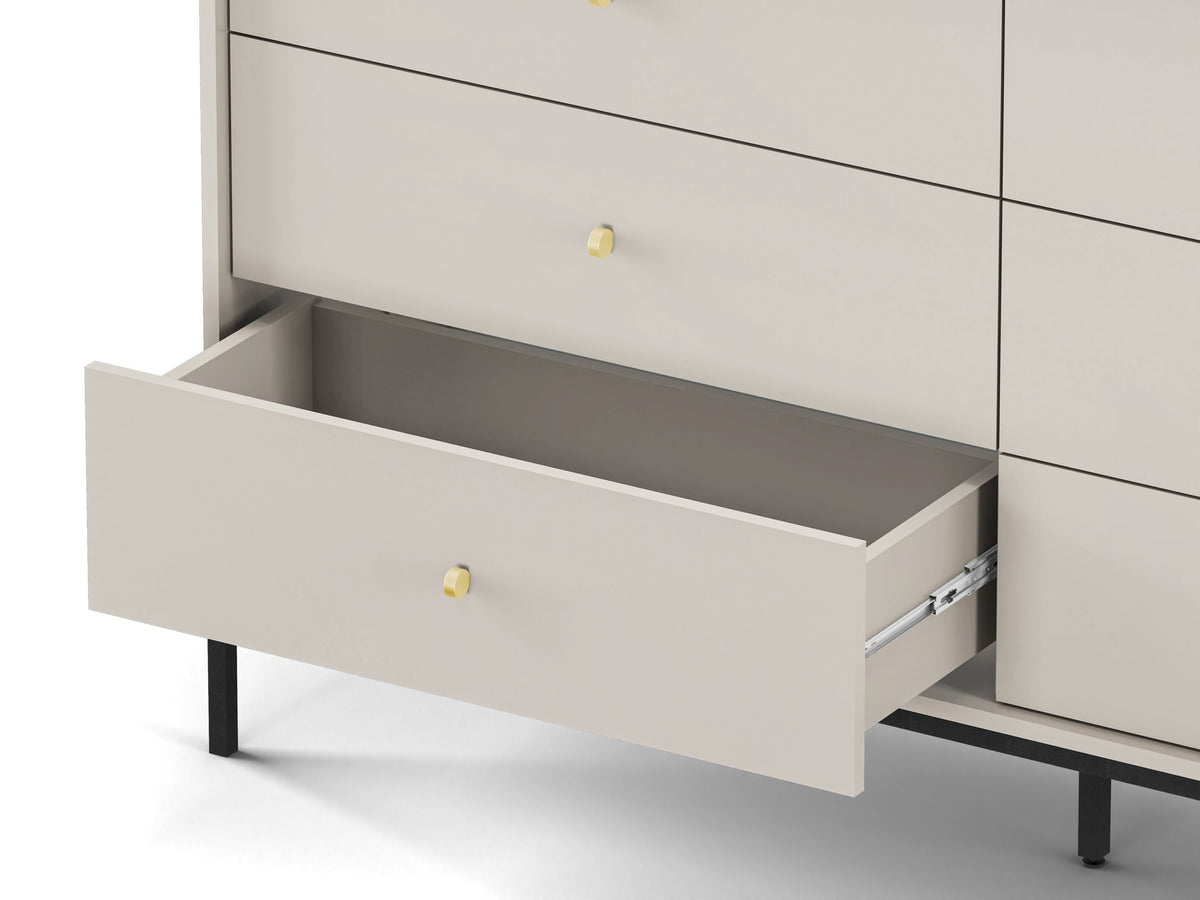 Komoda Kviat 154x89 w stylu vintage – zdjęcie 6