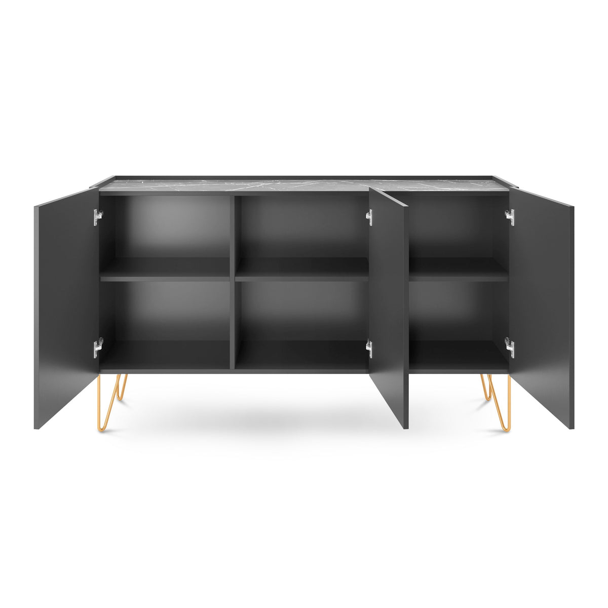 Komoda Ballada 144x83 w stylu glamour – zdjęcie 4