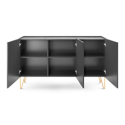 Komoda Ballada 144x83 w stylu glamour – zdjęcie 4