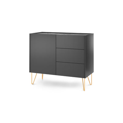 Komoda Ballada 97x83 w stylu glamour – zdjęcie główne | Pillovely