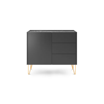 Komoda Ballada 97x83 w stylu glamour – zdjęcie 3