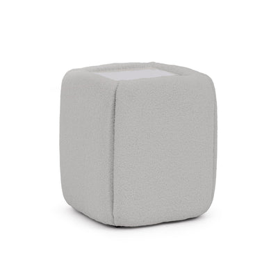 Neria Bedside Table 50x55 Without Drawers, Minimalist Style – Ash Glow (LAMBI 11)