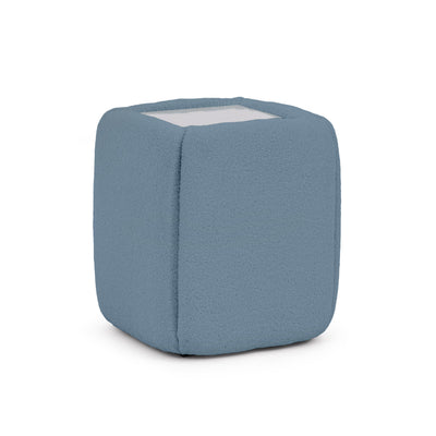 Neria Bedside Table 50x55 Without Drawers, Minimalist Style – Gray Blue Morning (LAMBI 16)