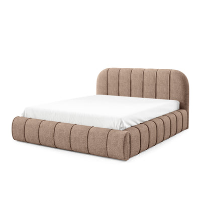 Apfella Upholstered Ottoman Bed with Storage, Modern Style – photo 9