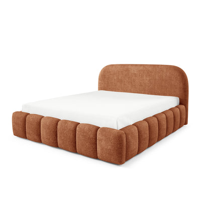 Tegell Upholstered Ottoman Bed with Storage, Modern Soft Style, Monte Fabric – photo 9