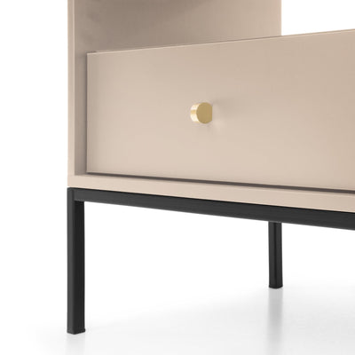 Szafka nocna Kviat z szufladą 54x57 cm w stylu modern classic – zdjęcie 7