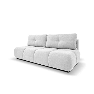 Milorya 3 Seater Sofa Bed 142x200, Soft Minimalism Style – Porcelain Ash (NOW OR NEVER 01)