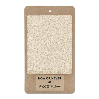 Échantillon de tissu NOW OR NEVER Halo crème (NOW OR NEVER 02)