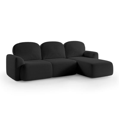Bulu 3–4 Seater Corner Sofa Bed DL 260 cm, Modern Style – Right-Sided, Graphite Chill (PERFECT HARMONY 90)