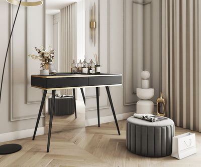 Toaletka Meva 102x80 cm w stylu modern classic – w aranżacji wnętrza