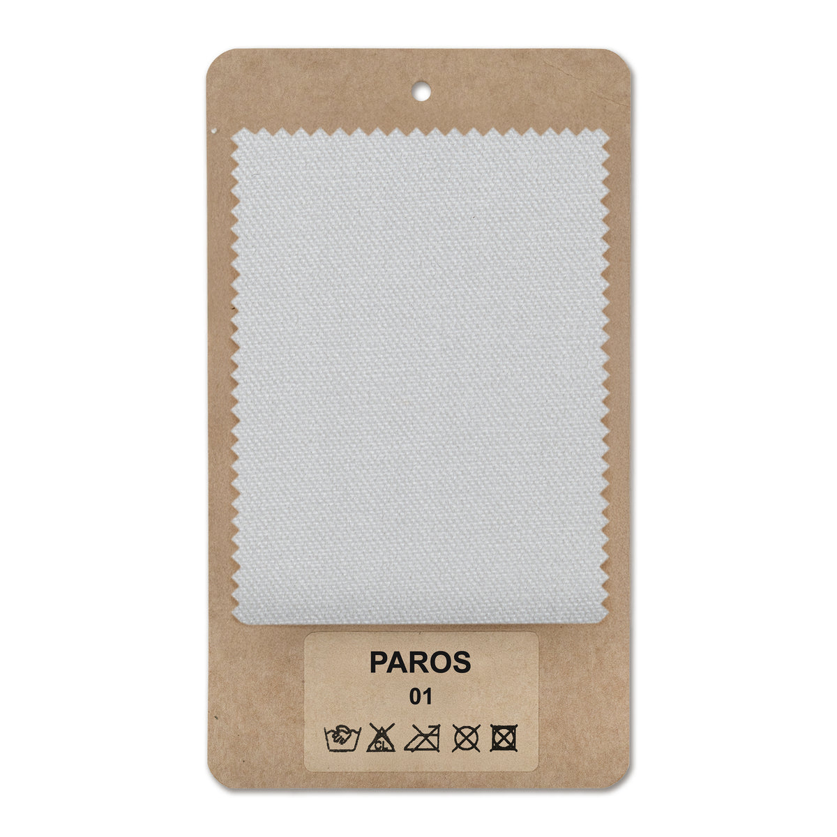 Fabric sample PAROS Vanilla Ash (PAROS 01)
