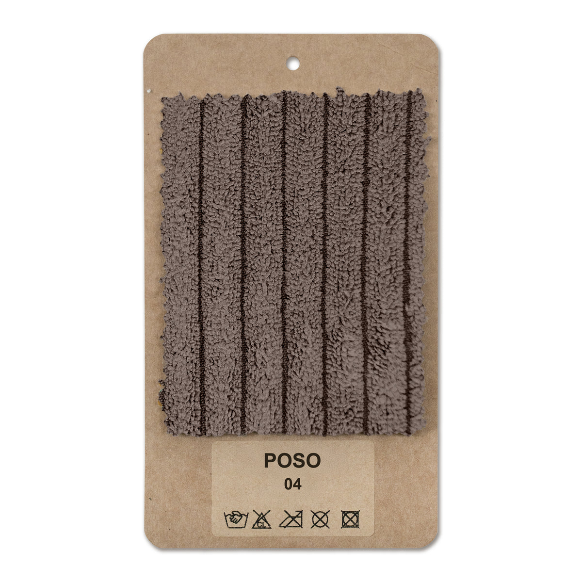 Fabric sample Corduroy Smoked Wood (POSO 04)