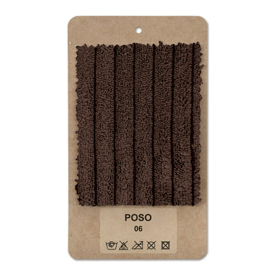 Fabric sample Corduroy Dark Walnut (POSO 06)