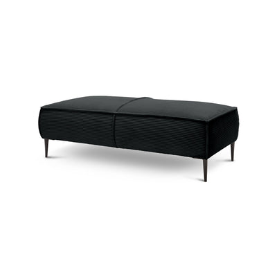 May Pouffe 140 cm for Living Room, Modern Style – Coal (POSO 135)