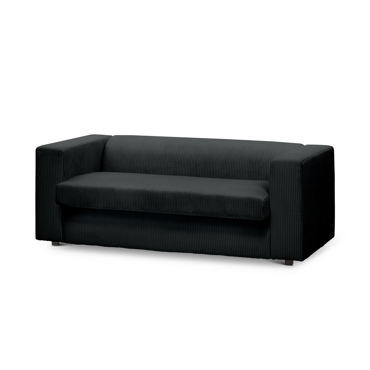 Sofa 2-osobowa z funkcją spania 174 cm | July Węgiel (POSO 135)