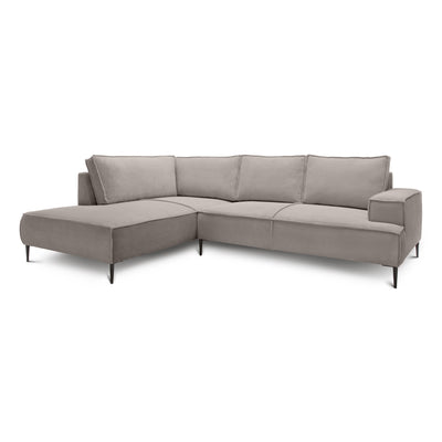 May 4 Seater Corner Sofa 275 cm – Champagne Ash (POSO 03), Left-hand facing