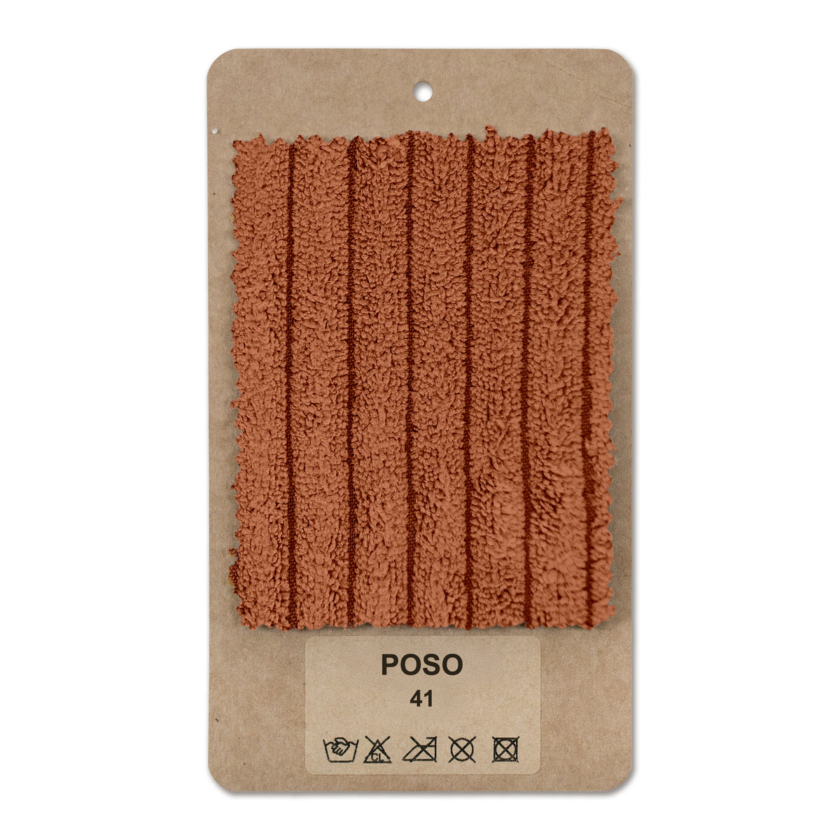 Fabric sample Corduroy Cinnamon (POSO 41)