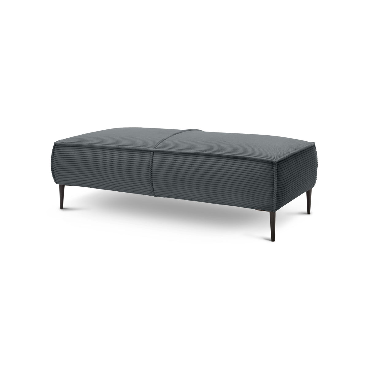May Pouffe 140 cm for Living Room, Modern Style – Graphite Moss (POSO 60)