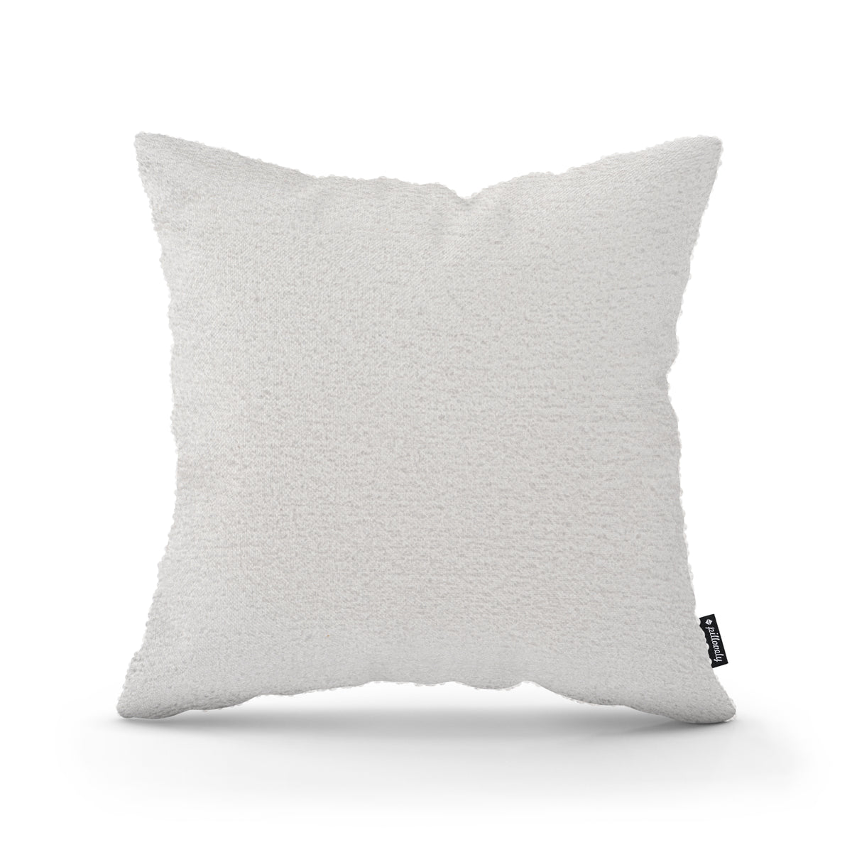Lamb Decorative Cushion 45x45 cm, Scandinavian and Japandi Style, Coral Fabric – main photo | Pillovely