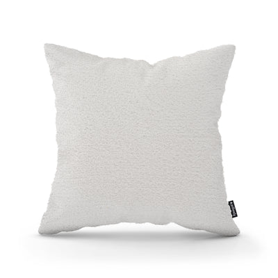 Lamb Decorative Cushion 45x45 cm, Scandinavian and Japandi Style, Coral Fabric – main photo | Pillovely