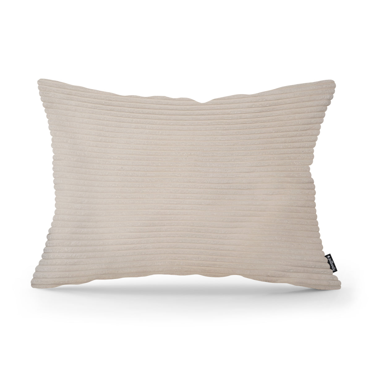Wide Corduroy Decorative Cushion 40x55 cm, Vintage Style – main photo | Pillovely