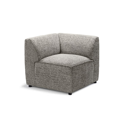 BRICK Modular Sofa Module M Right – Muted Beige (BELLA 55)