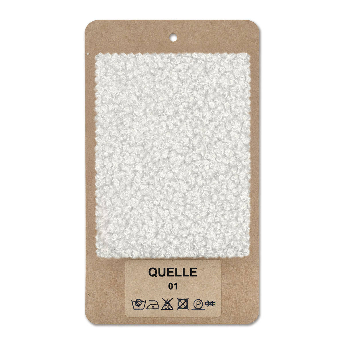 Próbnik tkanin QUELLE Biała Mgiełka (QUELLE 01)