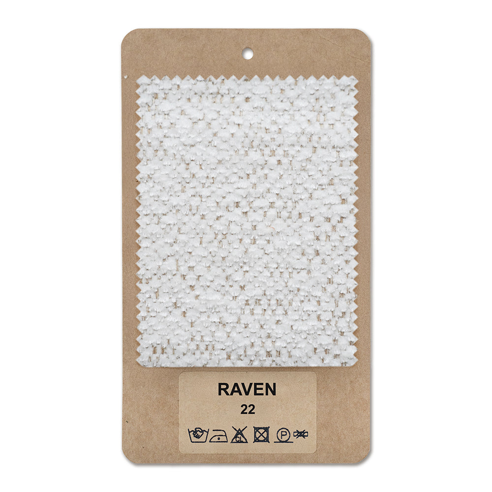 Fabric sample RAVEN Silvery Mist (RAVEN 22)