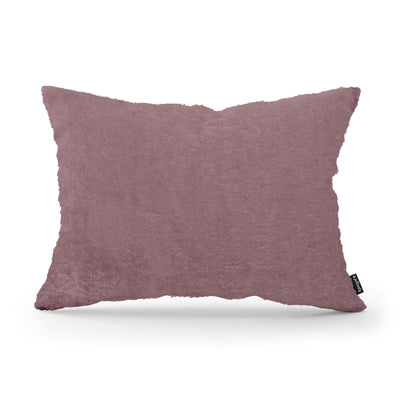Plush Decorative Cushion 40x55 cm, Glamour Style – Rosy Sepia (SORRISO 10)