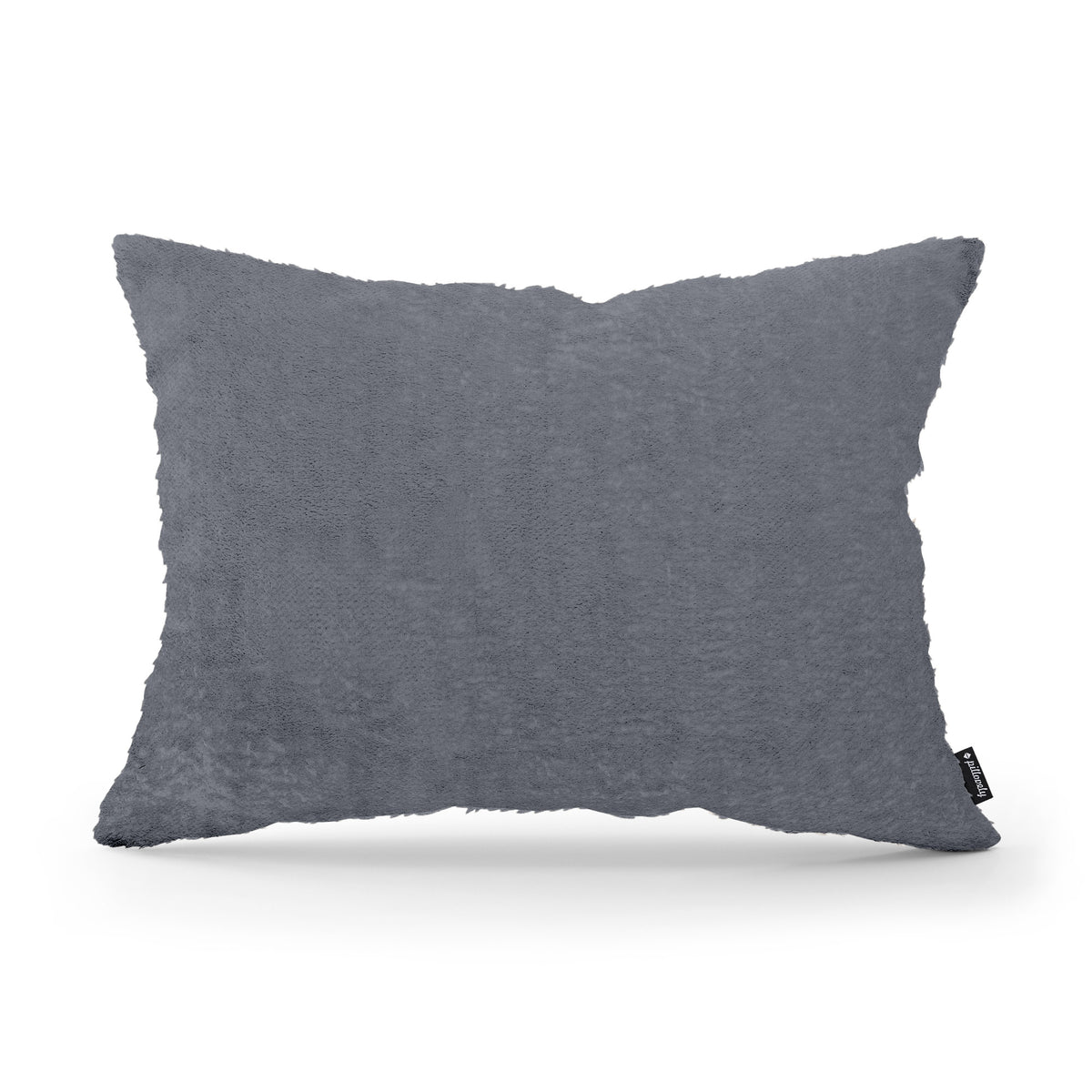 Plush Decorative Cushion 40x55 cm, Glamour Style – Graphite Glow (SORRISO 20)