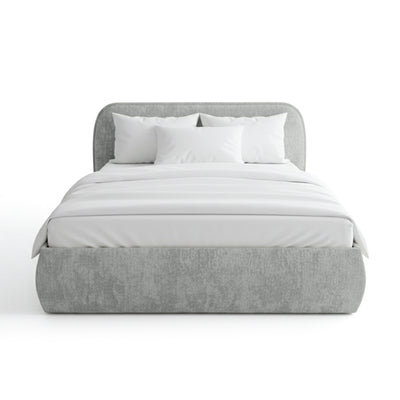Eterial Upholstered Ottoman Bed with Storage, Soft Modern Style – photo 6